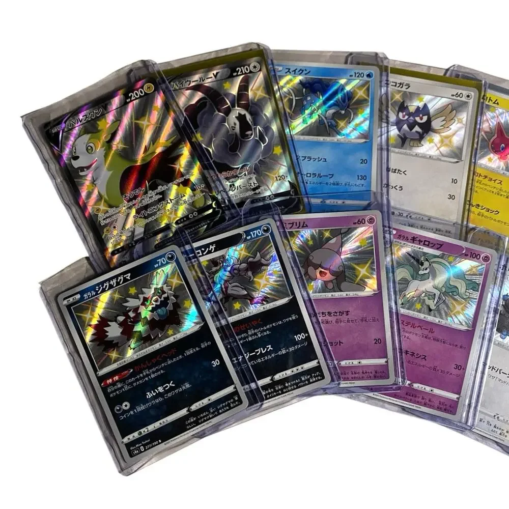 Pokemon Shiny Star V Holo Pokemon Japanese Lot of 12